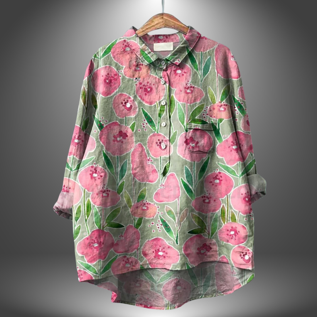 MIRIAM | Premium Floral Blouse Handmade