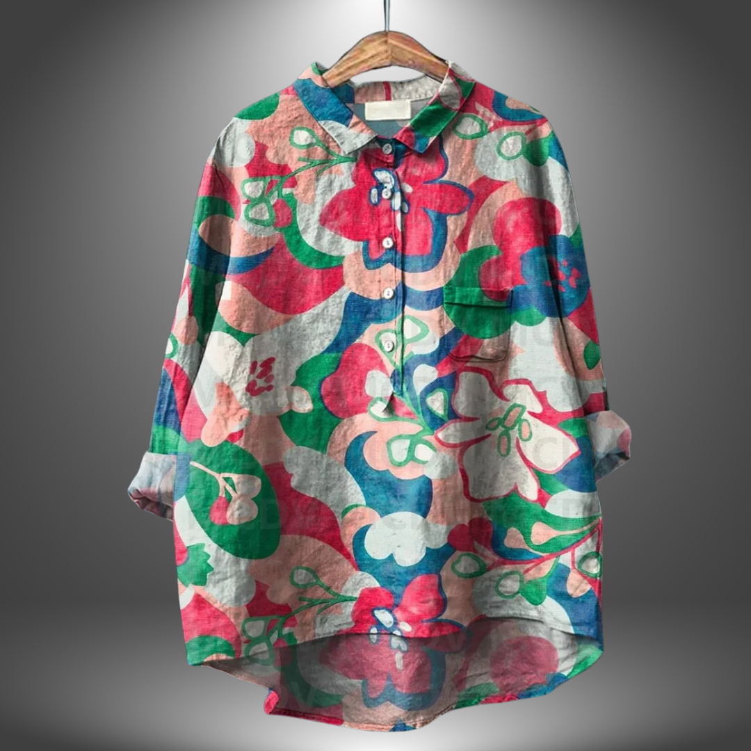 MIRIAM | Premium Floral Blouse Handmade