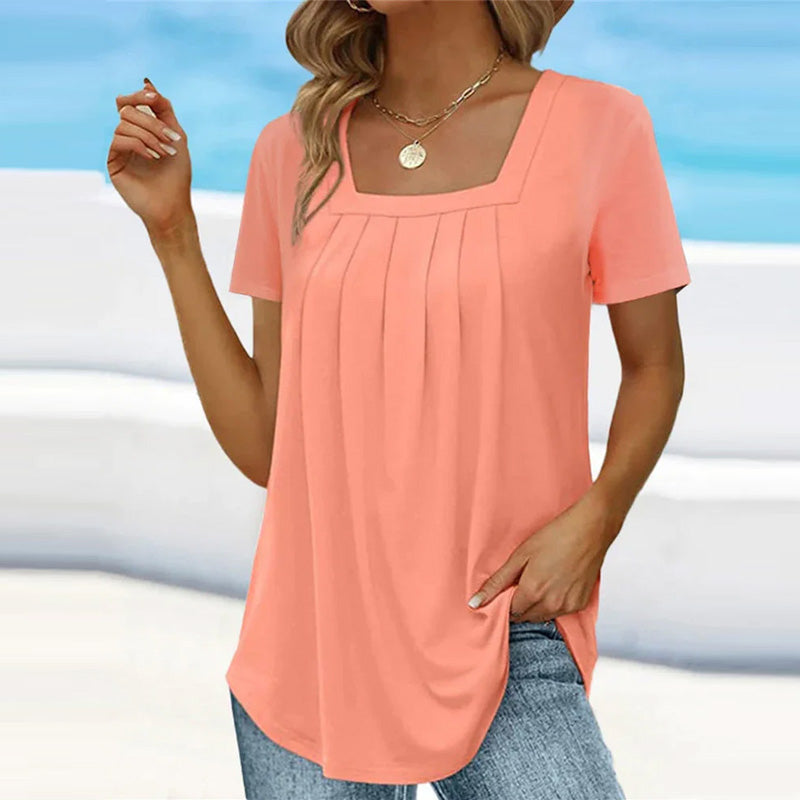 Mindy | Blouse Plissée Élégante