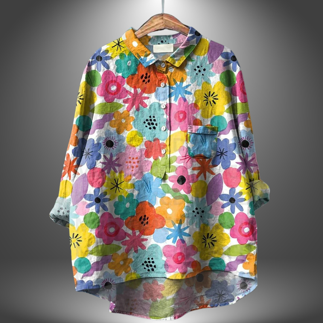 MIRIAM | Premium Floral Blouse Handmade