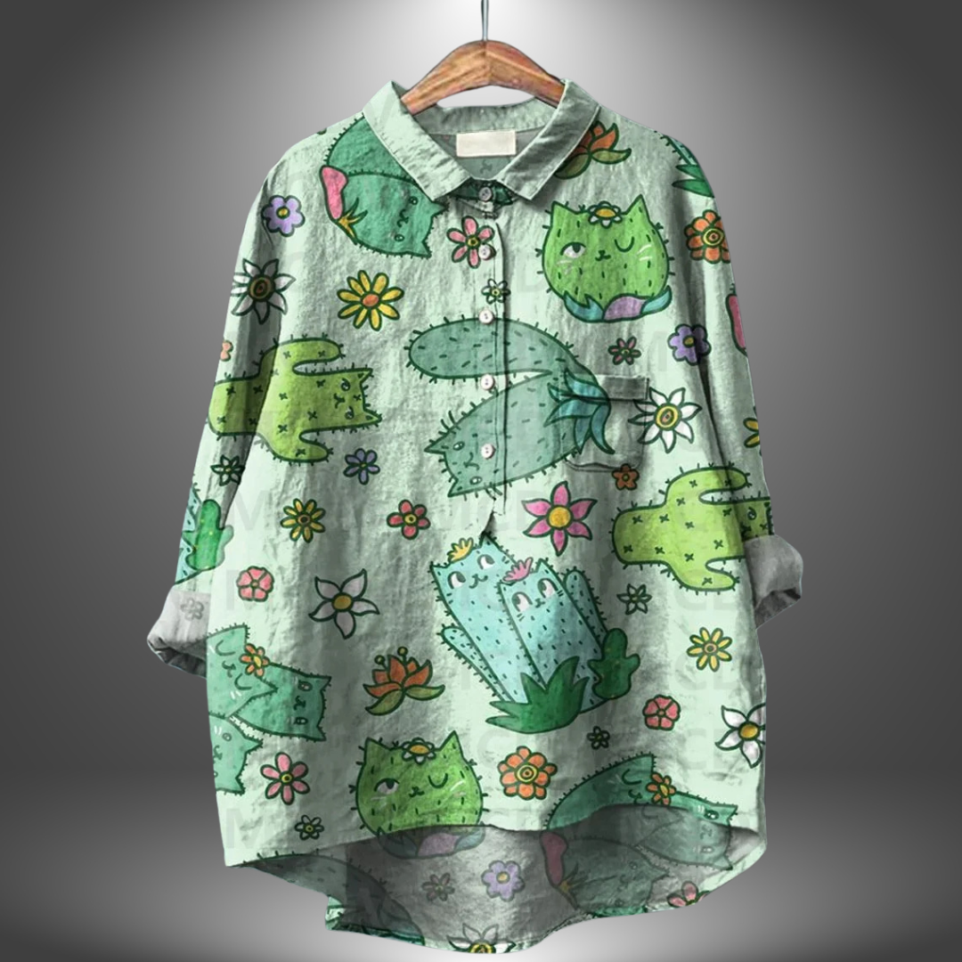 MIRIAM | Premium Floral Blouse Handmade