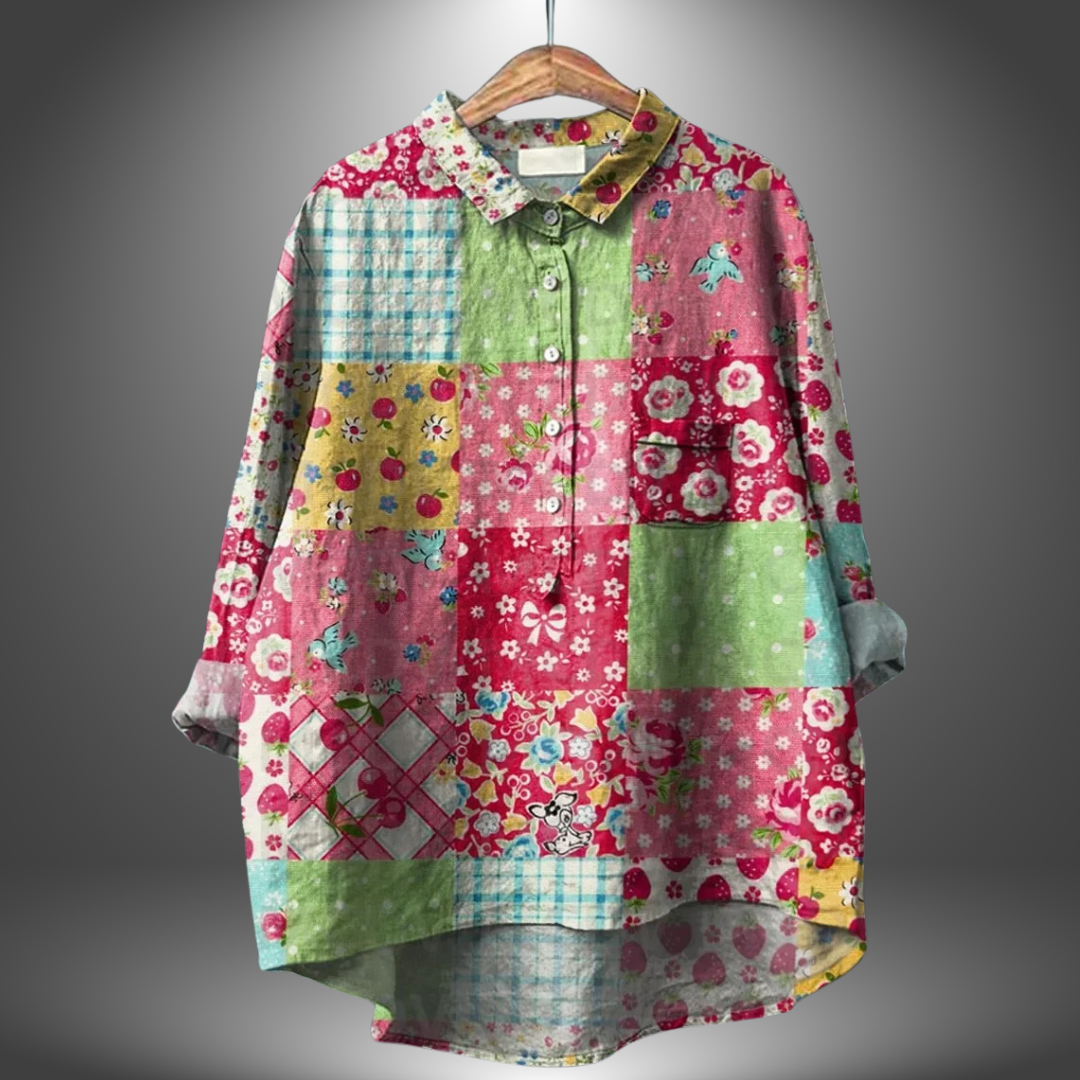 MIRIAM | Premium Floral Blouse Handmade