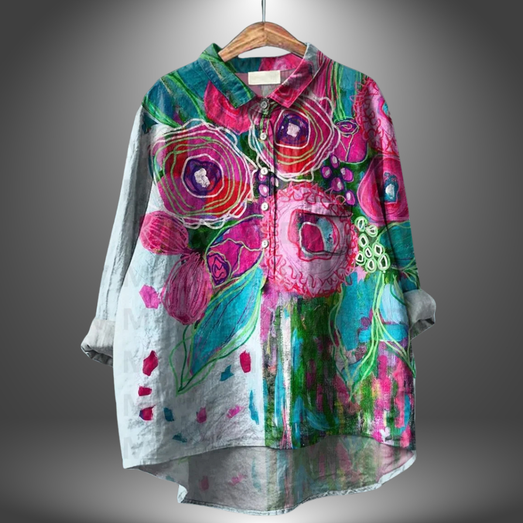 MIRIAM | Premium Floral Blouse Handmade