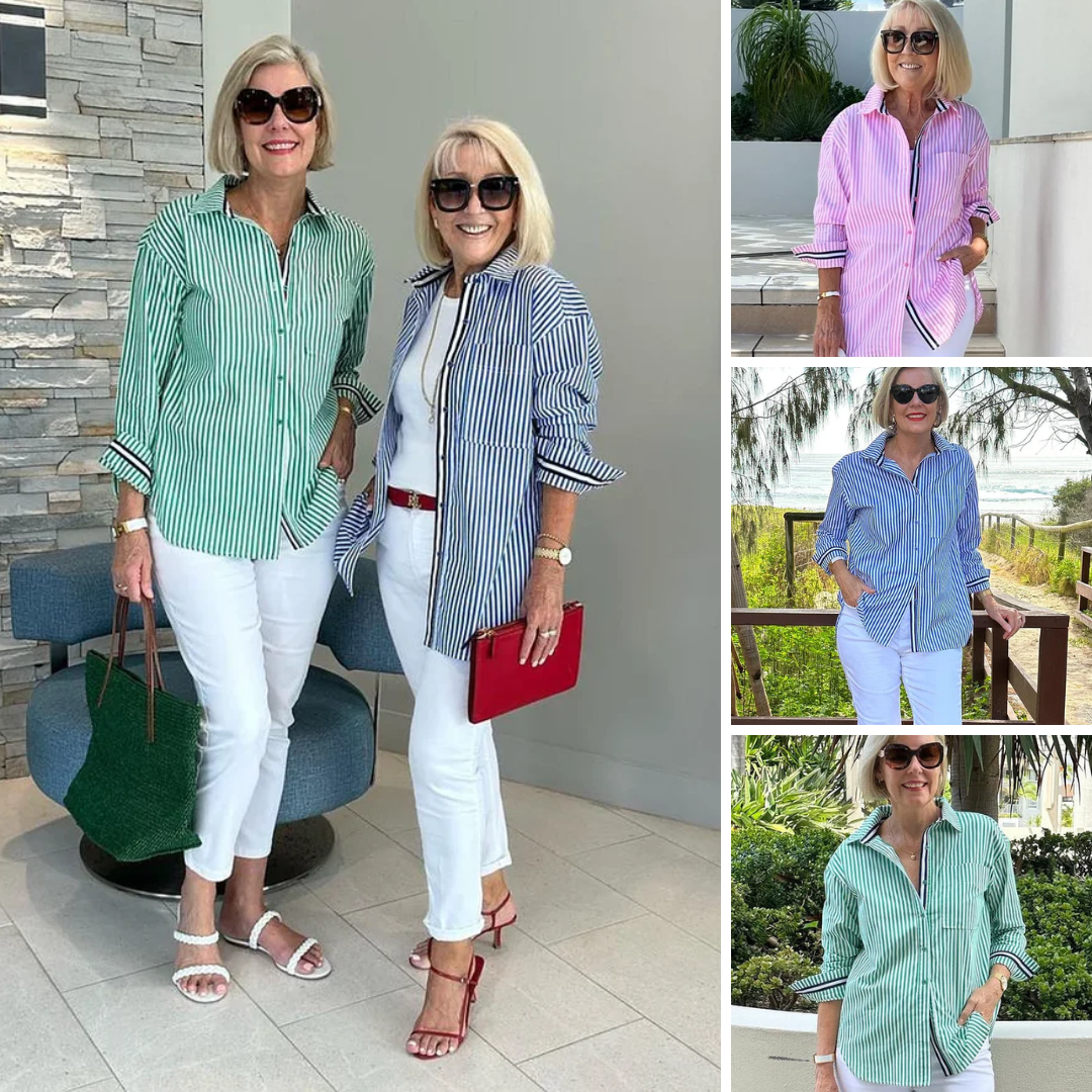 ELLEN | Striped Blouse