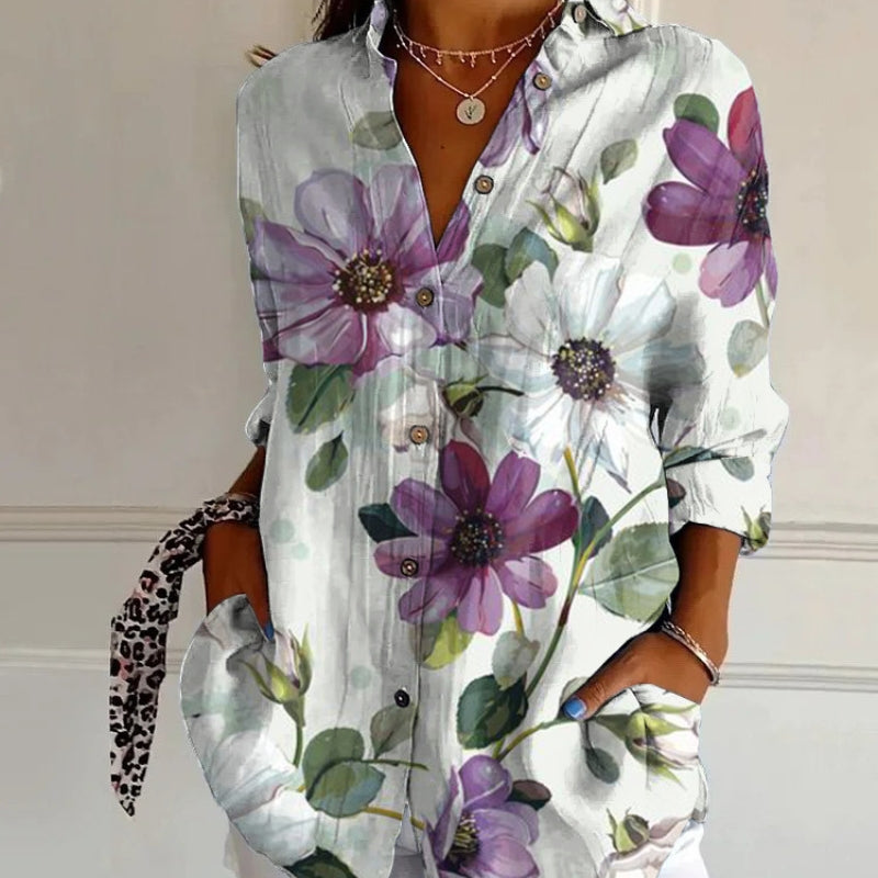 Diane | Blouse Artistique Élégante