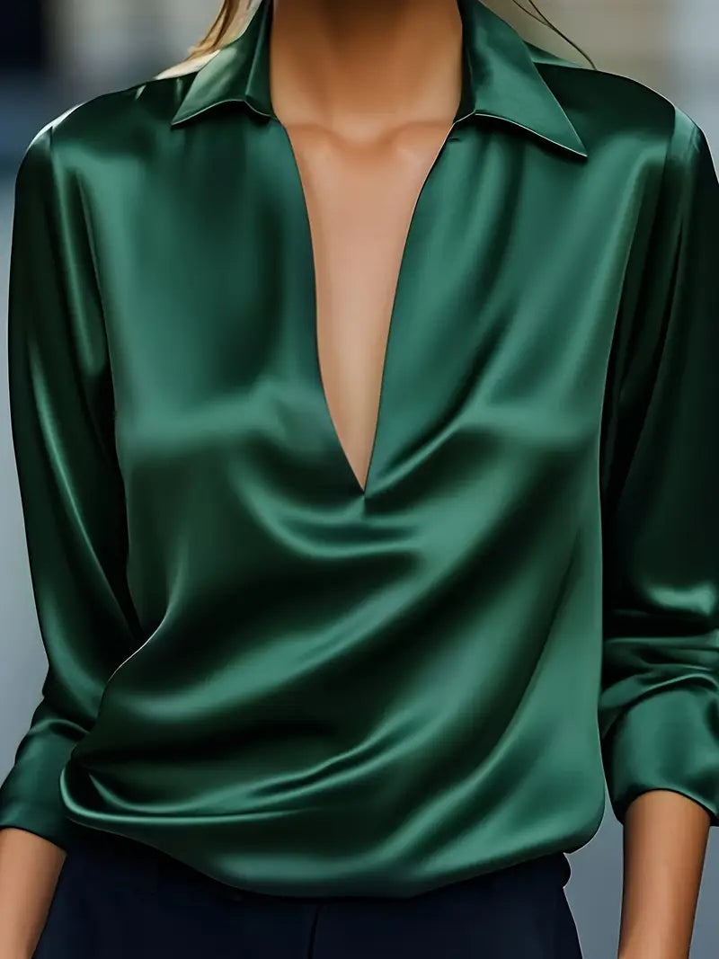 NORI | Premium V-Neck Blouse