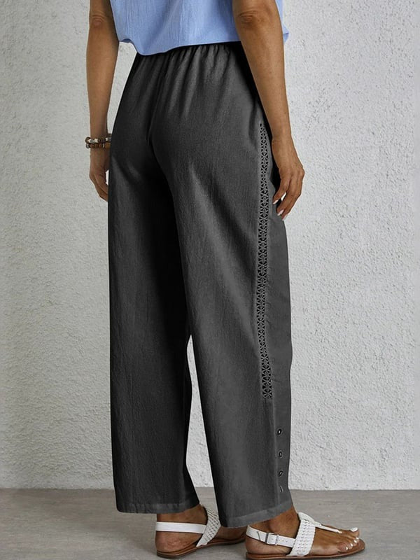 Celena™ | Pantalon Boutonné Sans Effort