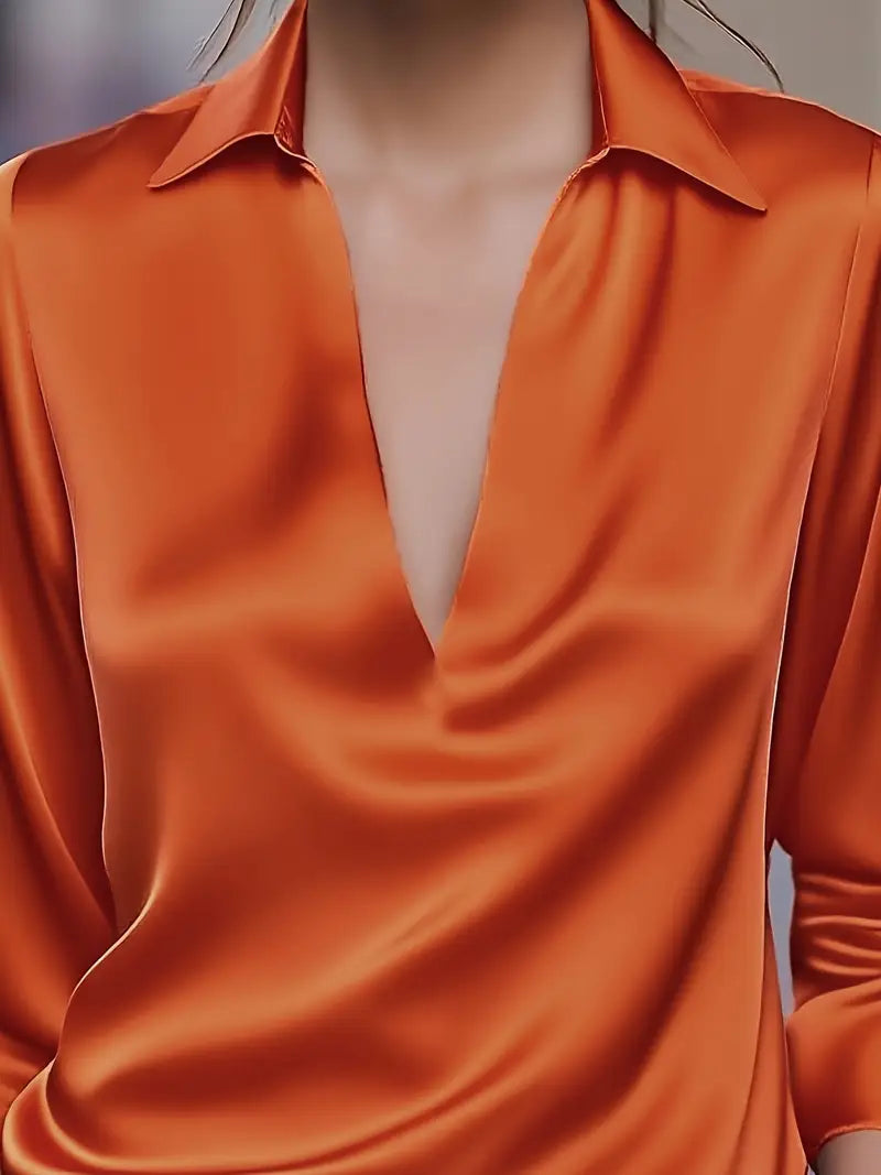 NORI | Premium V-Neck Blouse