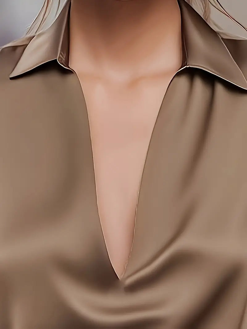 NORI | Premium V-Neck Blouse