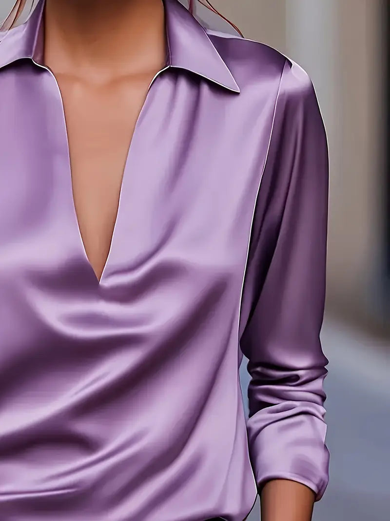 NORI | Premium V-Neck Blouse