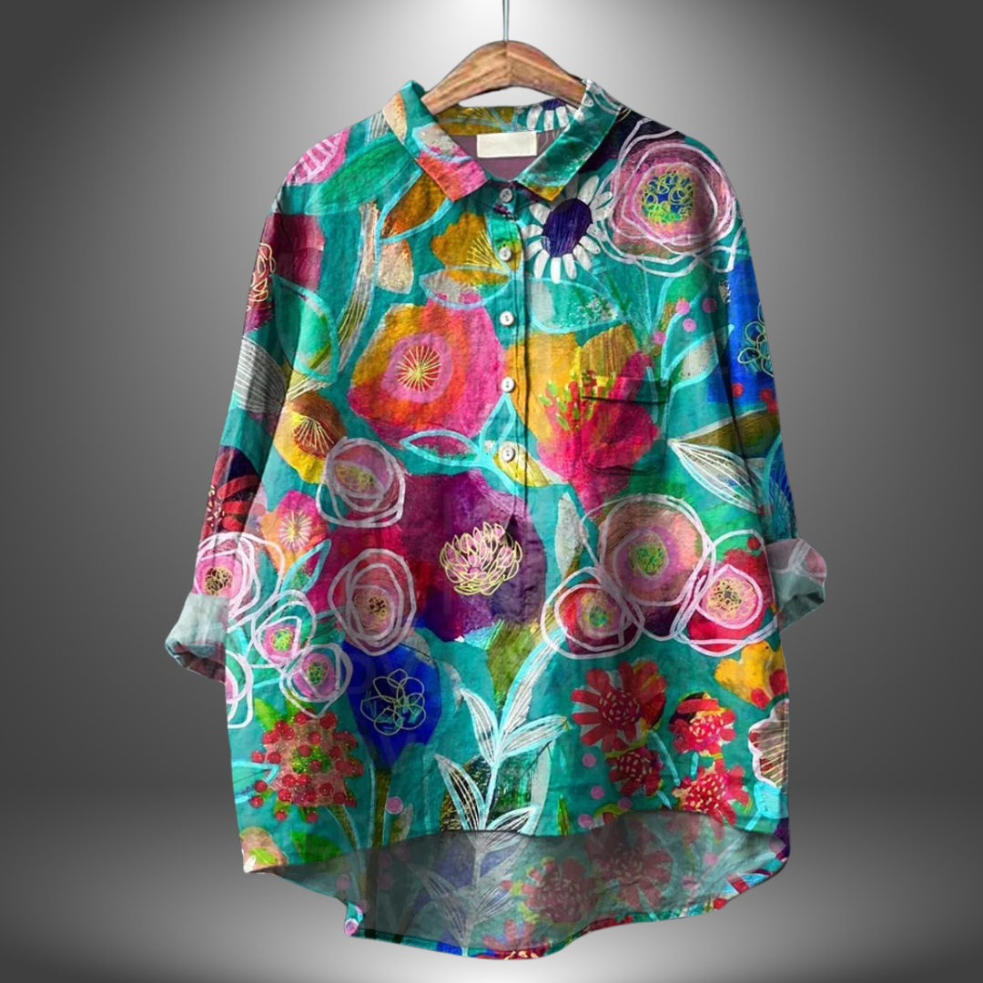 MIRIAM | Premium Floral Blouse Handmade