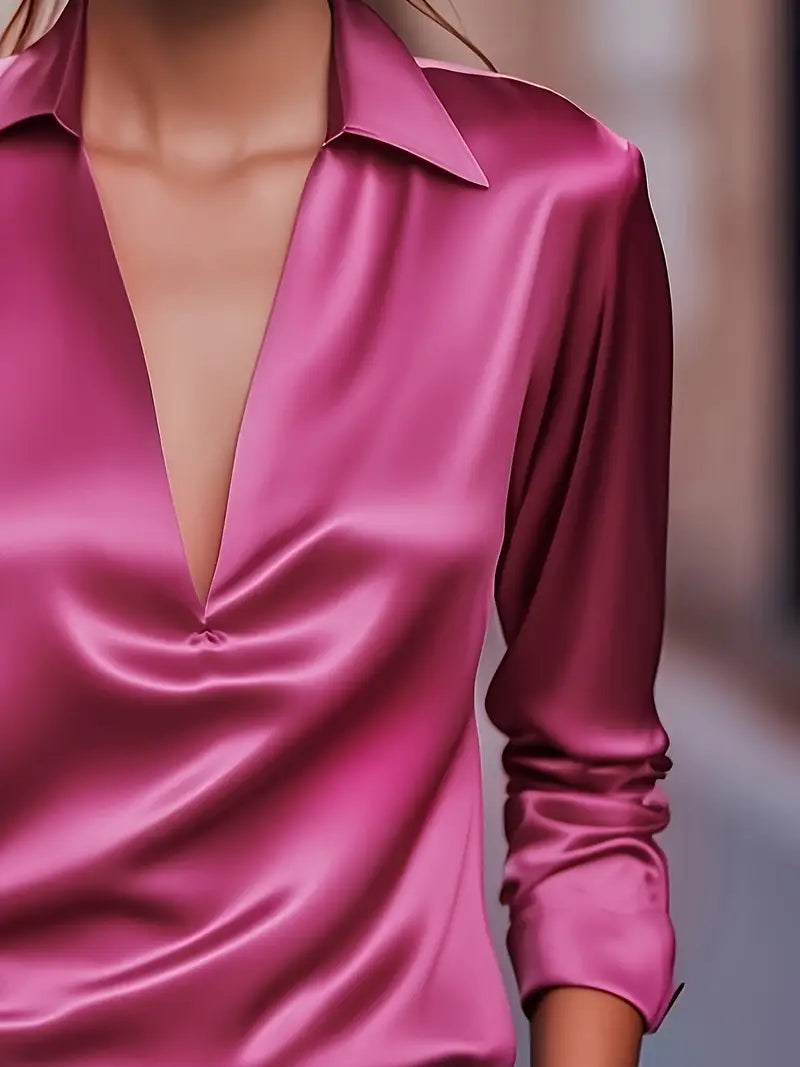 NORI | Premium V-Neck Blouse