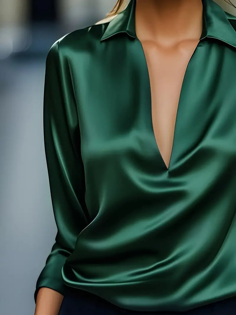 NORI | Premium V-Neck Blouse