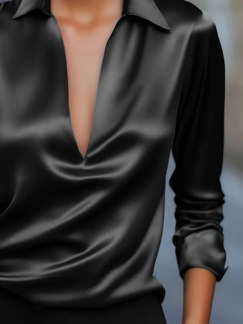 NORI | Premium V-Neck Blouse