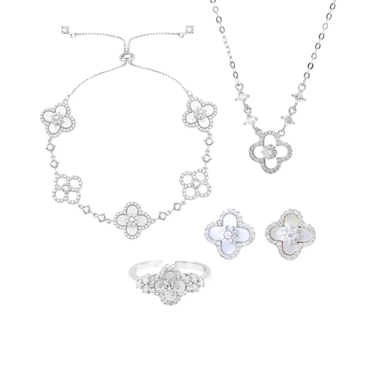 DIAMOND BLOOM | The Full Set Silver