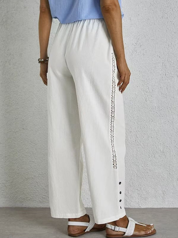 Celena™ | Pantalon Boutonné Sans Effort