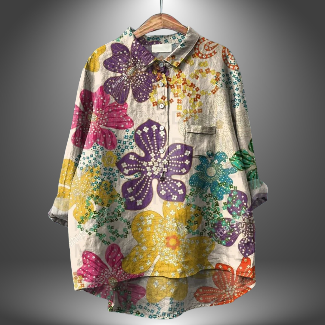 MIRIAM | Premium Floral Blouse Handmade