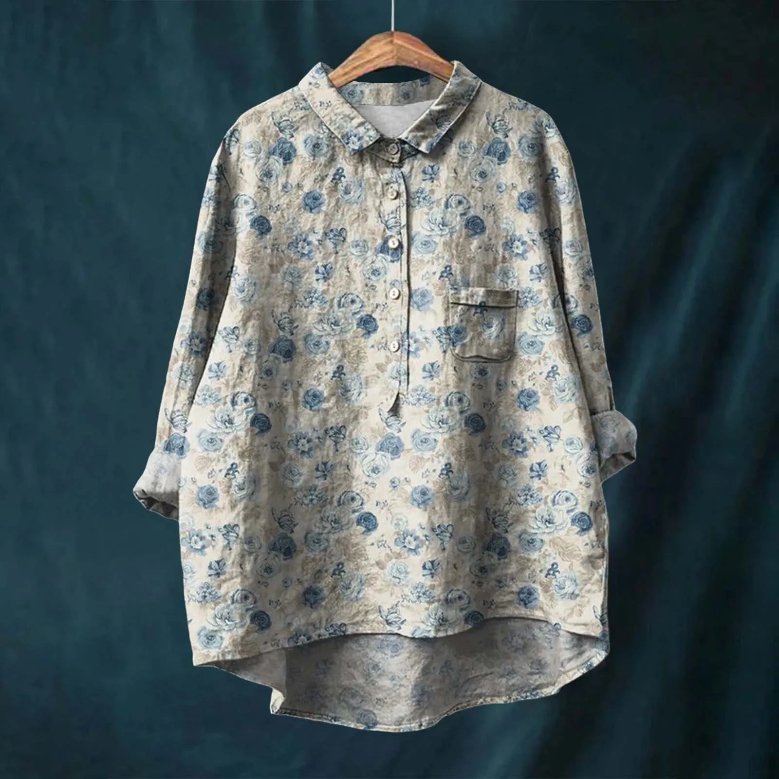 Natasha | Chemise Florale Élégante