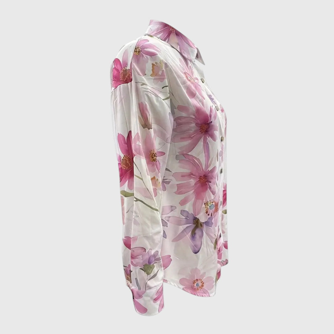 Audrey - Lightweight Summer Floral Blouse