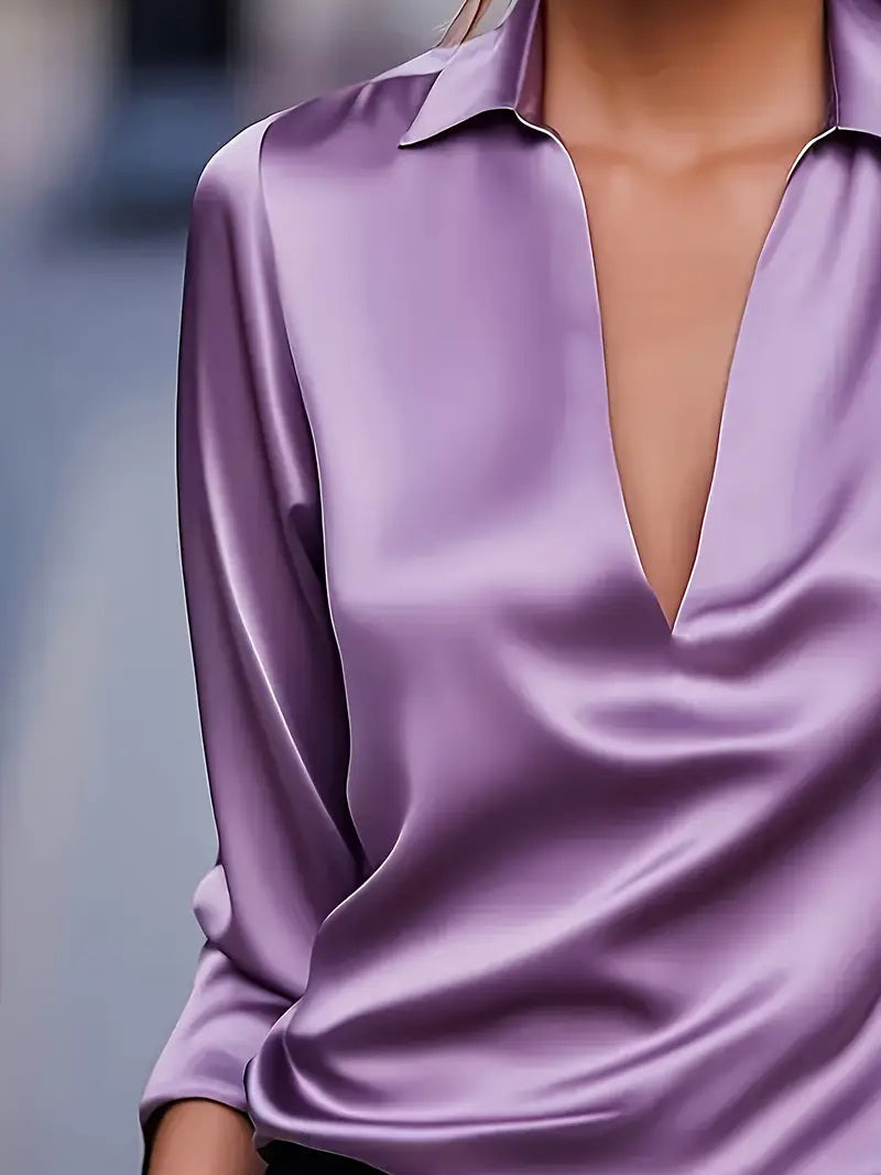 NORI | Premium V-Neck Blouse