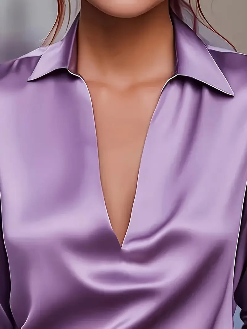 NORI | Premium V-Neck Blouse