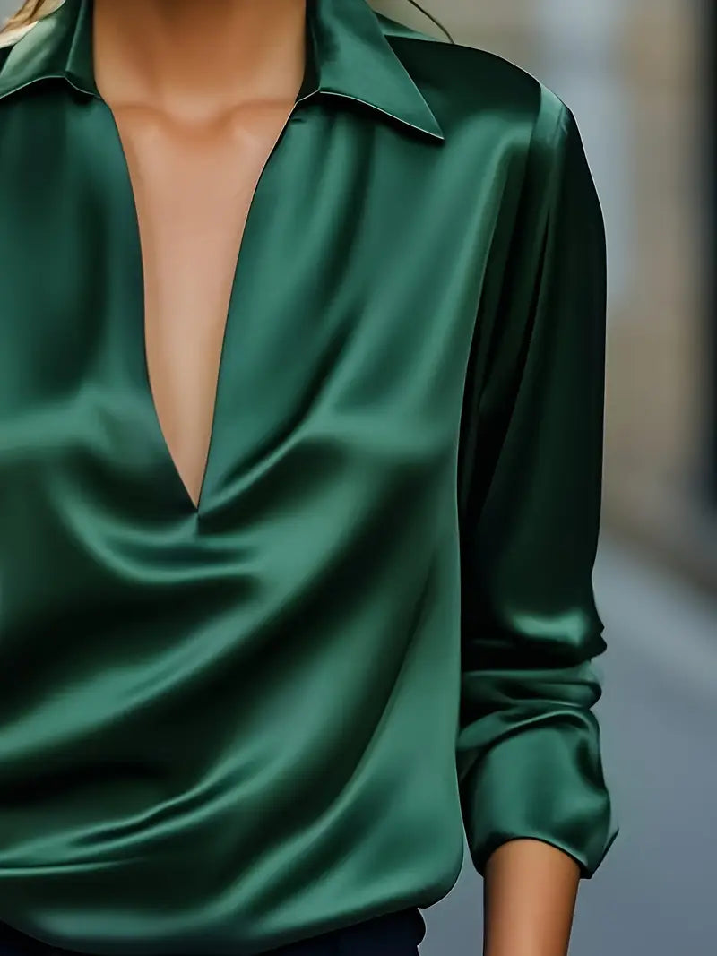 NORI | Premium V-Neck Blouse