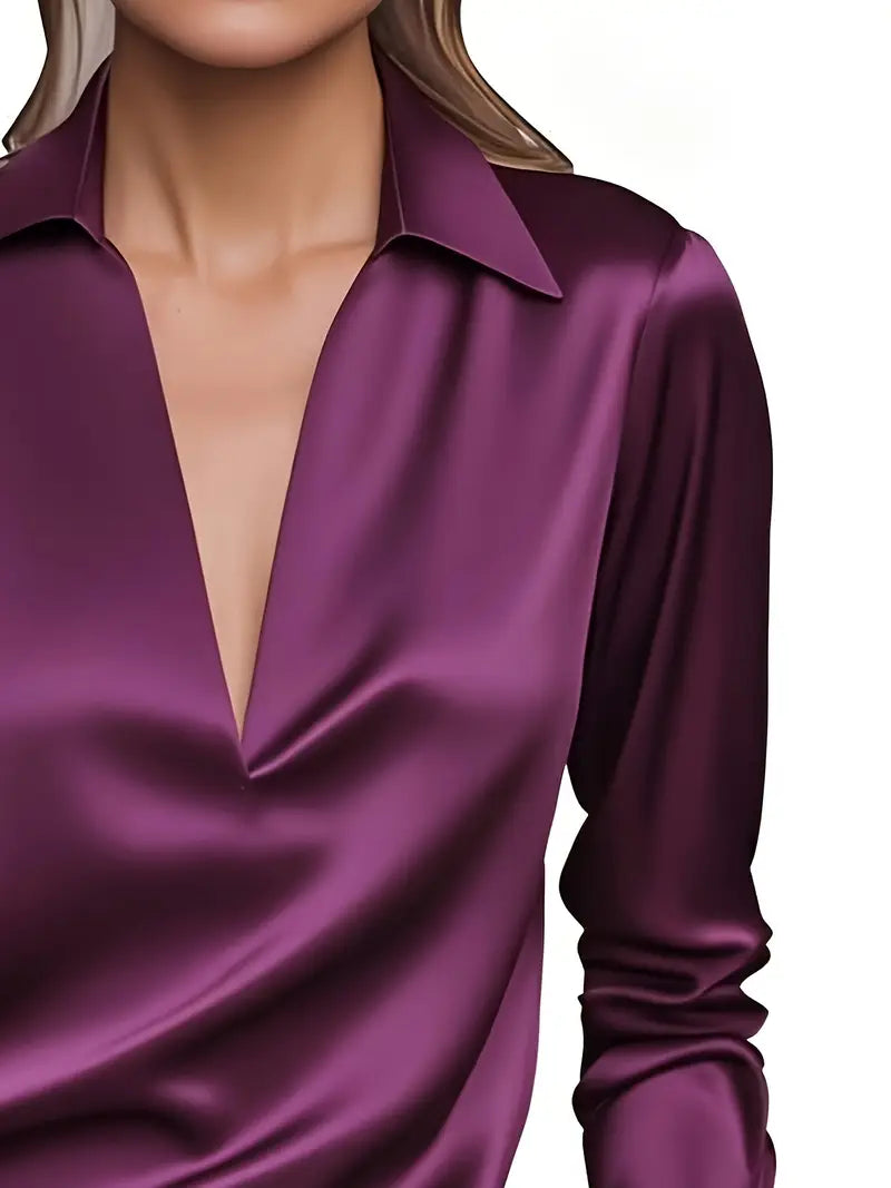 NORI | Premium V-Neck Blouse