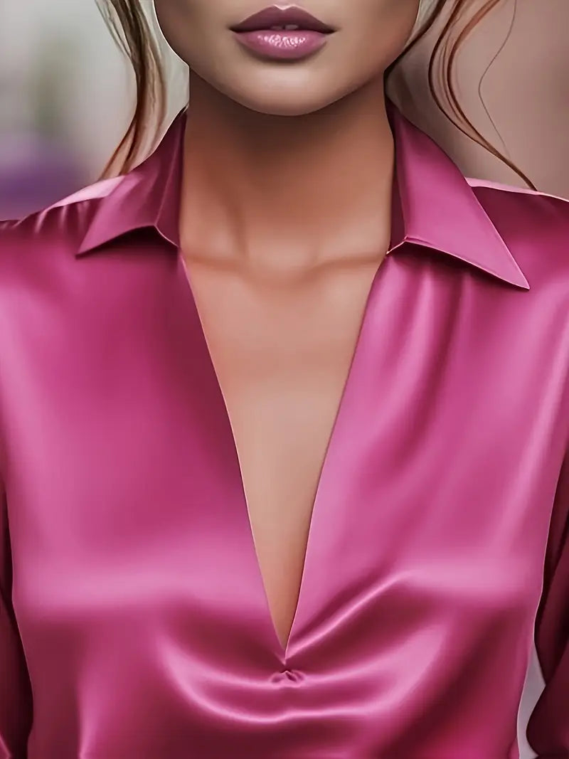 NORI | Premium V-Neck Blouse