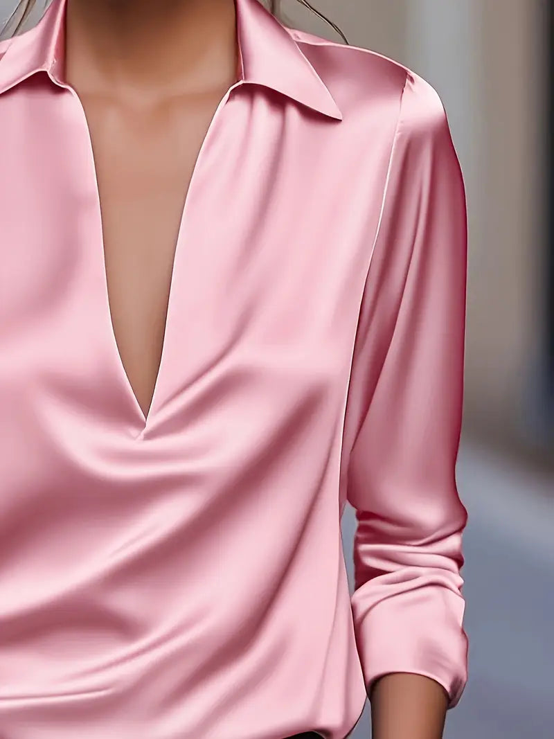 NORI | Premium V-Neck Blouse