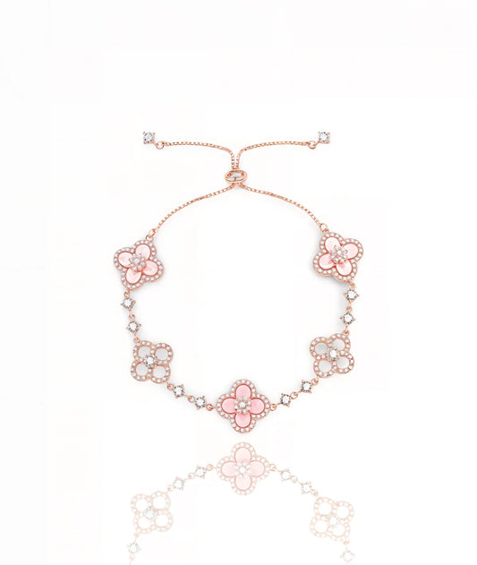 DIAMOND BLOOM BRACELET ROSÉ GOLD