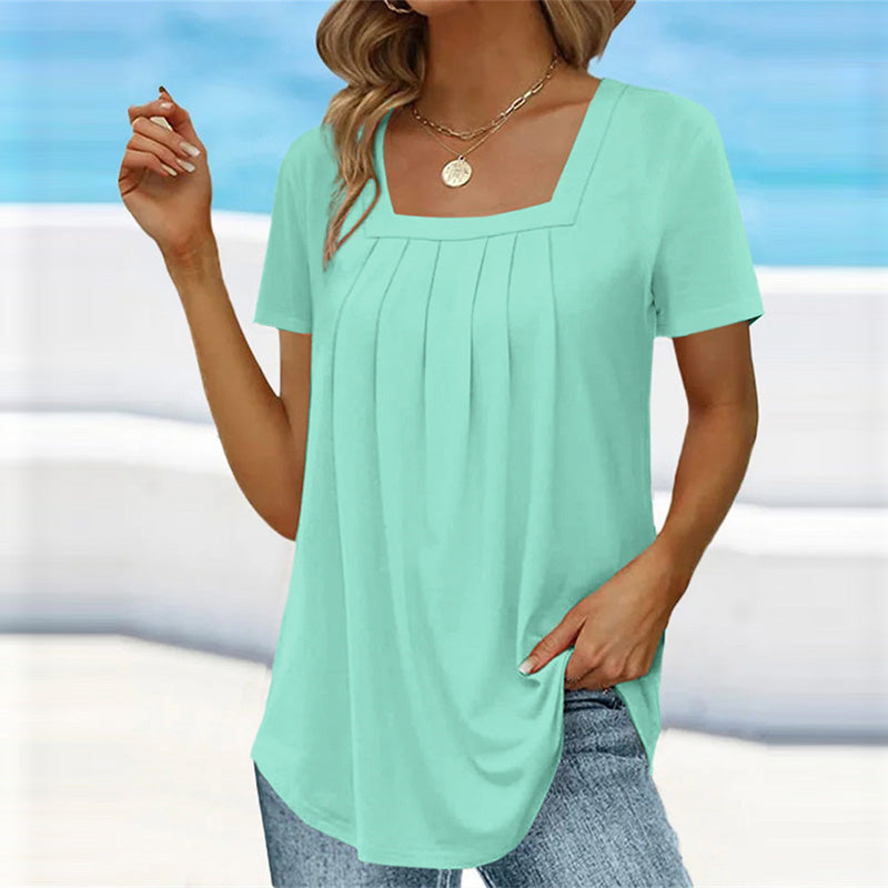 Mindy | Blouse Plissée Élégante