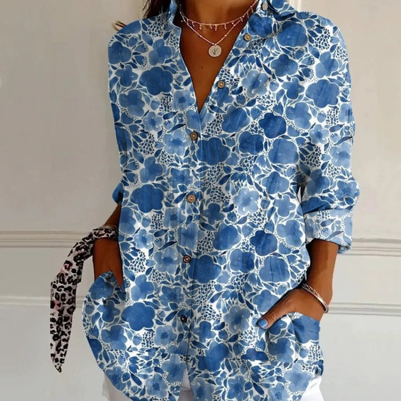 Diane | Blouse Artistique Élégante