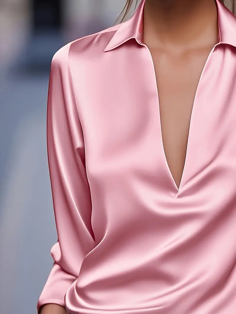 NORI | Premium V-Neck Blouse