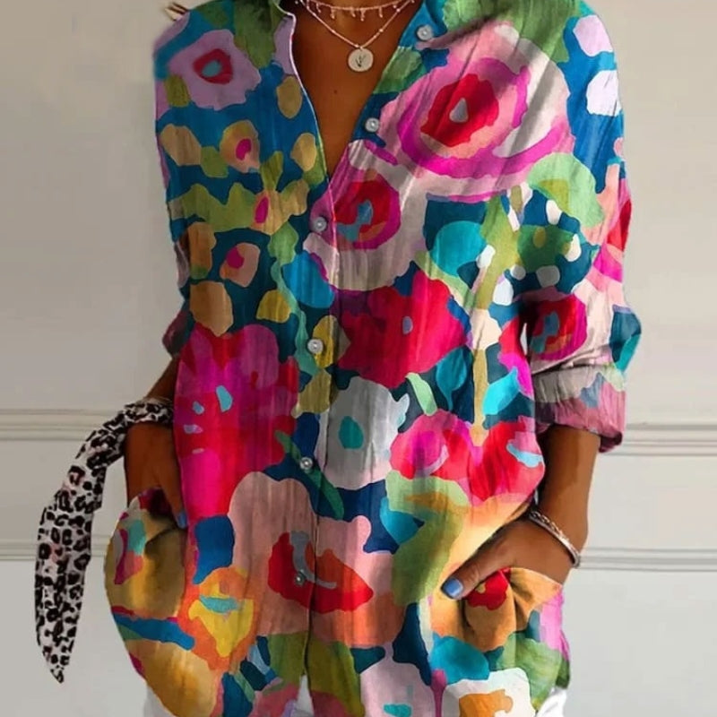 Diane | Blouse Artistique Élégante