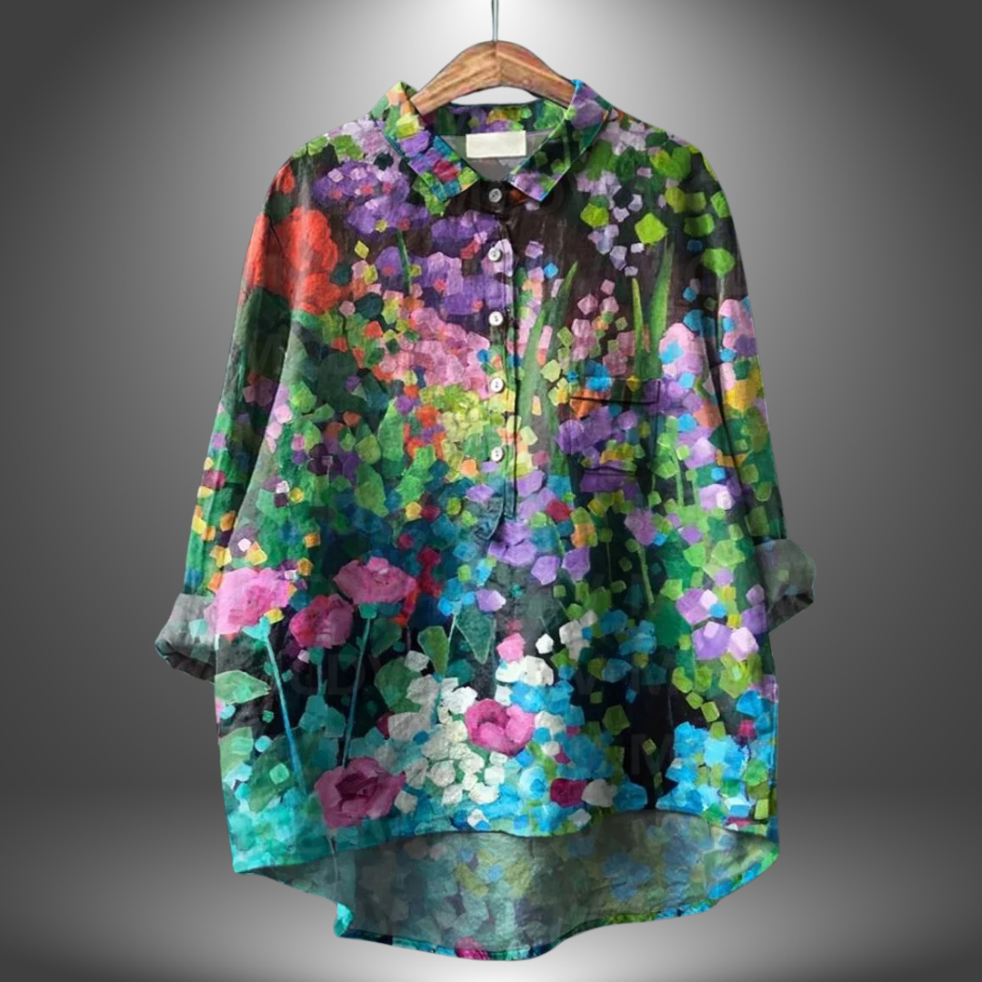 MIRIAM | Premium Floral Blouse Handmade