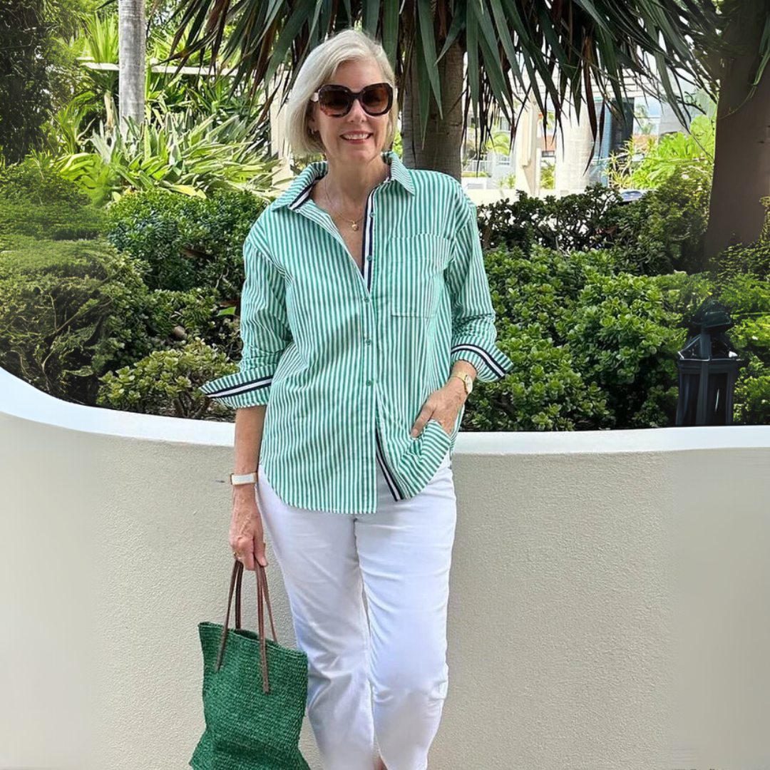 ELLEN | Striped Blouse