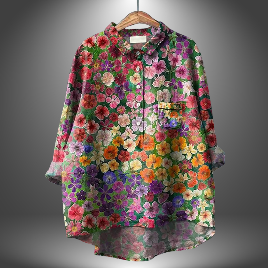 MIRIAM | Premium Floral Blouse Handmade