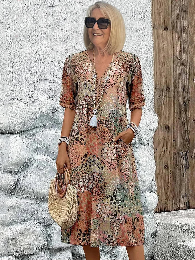 Coraline | Élégance et Modern Robe Midi
