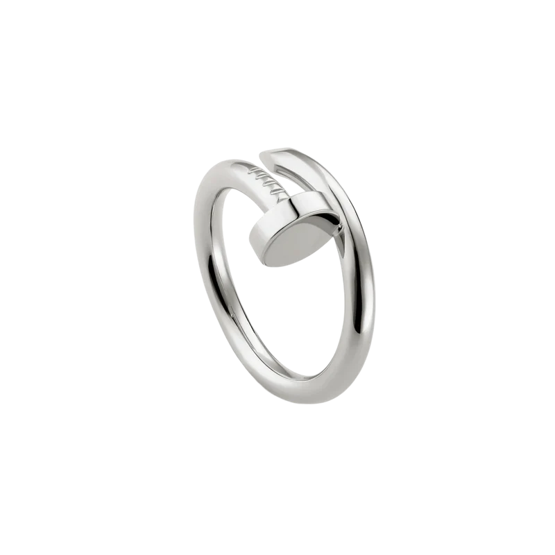 SILVER NAIL RING