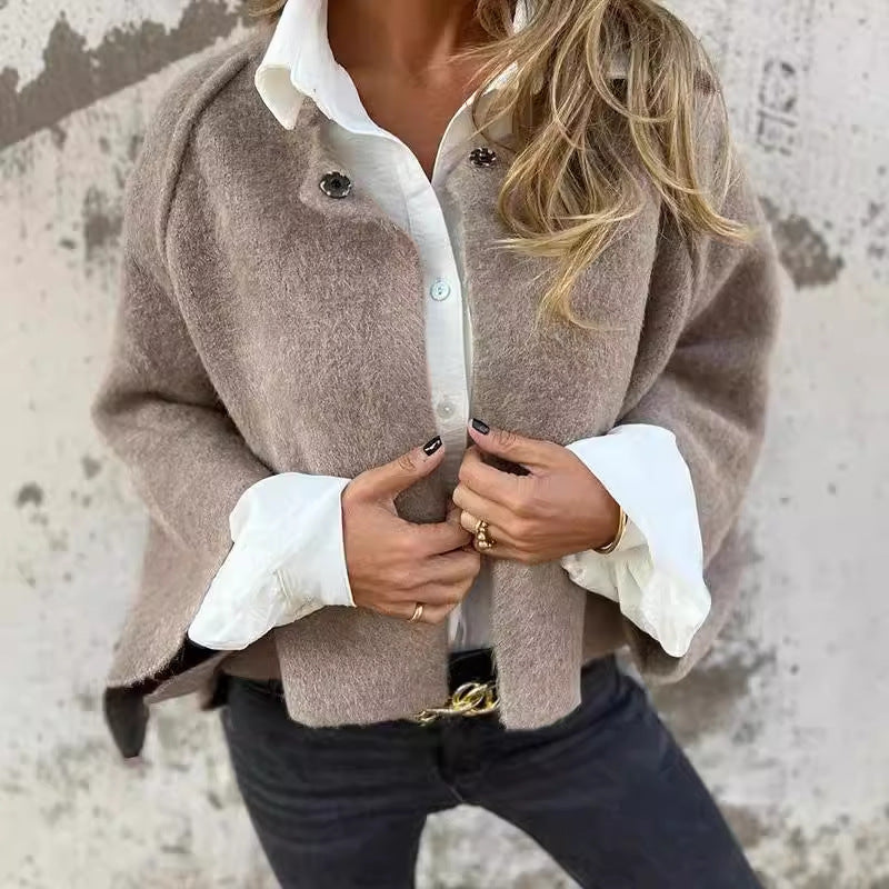 ELISE | Short jacket with elegant, flared sleeves